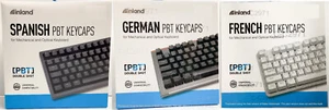 Inland Spanish French German PBT Keycaps for Mechanical and Optical Keyboard NEW - Picture 1 of 25