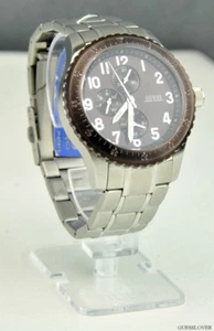 FREE Ship USA! Unisex Watch GUESS Silver Stainless Steel New U13604G1 Prime - Picture 1 of 1