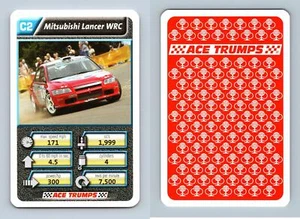 Mitsbishi Lancer WRC - Motorsport - 2005 Ace Trumps Card - Picture 1 of 1