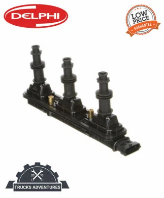 Bobina de encendido Delphi GN10329 | Autopieza de alta calidad, ajuste universal para Multipl Foto 1 de 4