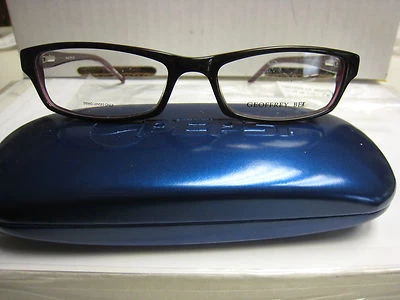 MARCOS DE GAFAS GEOFFREY BEENE Estilo SAUCY en PÚRPURA 53-16-135 con Estuche Foto 1 de 3