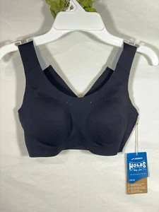 Women's Brooks Holds me in Dare Crossback Run Bra 30C/D Black - Picture 1 of 5