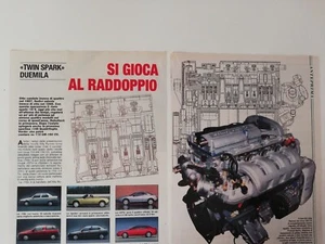 Clipping Articolo 1995 ALFA ROMEO TWIN SPARK DUEMILA Si Gioca al Raddoppio - Imagen 1 de 2