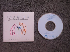 JOHN LENNON "JEALOUS GUY" 1988 EMI/CAPITOL EX/VG+ OOP PROMO CD SINGLE - Picture 1 of 8