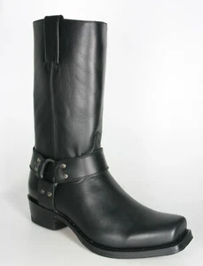 8833 Sendra Bikerboots BLUES Negro Schwarz Motorradstiefel - Bild 1 von 5