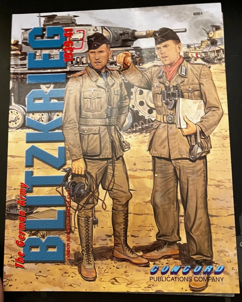 German Army: Blitzkrieg 1939-41 RON VOLSTAD INCREDIBLE ARTWORK CONCORD #6001 - Image 1 of 4