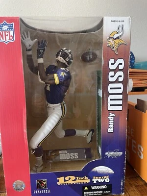 Figura de Acción Randy Moss 12" Serie 2 Nueva McFarlane Deportes NFL Fútbol Vikingos Foto 1 de 4