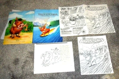 BOLETÍN PROMOCIONAL DE PRODUCCIÓN DE PRINCIPIOS DE 1995-96 BURGER KING DISNEY LION KING 🦁 Foto 1 de 4