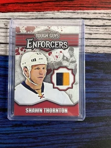 2015 Tough Guys Enforcers Shawn Thornton #E-87 Game-used jersey patch - Picture 1 of 2