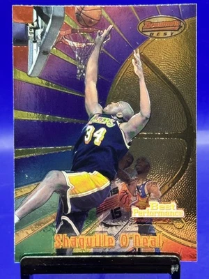1997-98 Bowman's Best Shaquille O'Neal #95  Los Angeles Lakers - Image 1 of 2