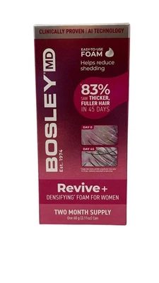 Bosley MD Revive + Densifying Foam For Women 2.11 Oz - Two Month Supply - Can - Image 1 of 2