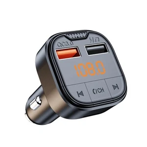 Bluetooth Adapter for Car,Bluetooth FM Transmitter for Car,MP3 Player QC3.0 Q... - Picture 1 of 7