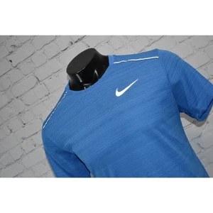 Nike Running Shirt Mens Size Large Polyester Dri-Fit Blue Performance Gym  - Picture 1 of 7