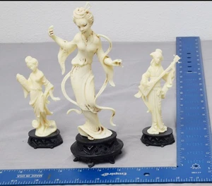 Figuras de plástico vintage Depositato Italia de Fontanini Chinoiserie - Imagen 1 de 11