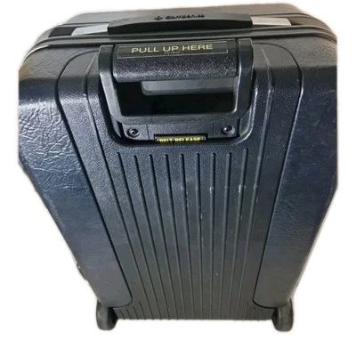 Samsonite Profile II Suitcase Blu Hard Shell 24x23x10" 2 Wheel Telescopic Handle - Image 1 of 4