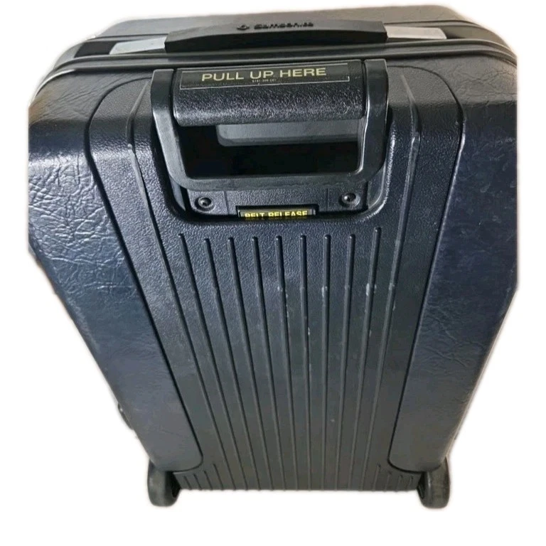 Samsonite Profile II Suitcase Blu Hard Shell 24x23x10" 2 Wheel Telescopic Handle - Image 1 of 4