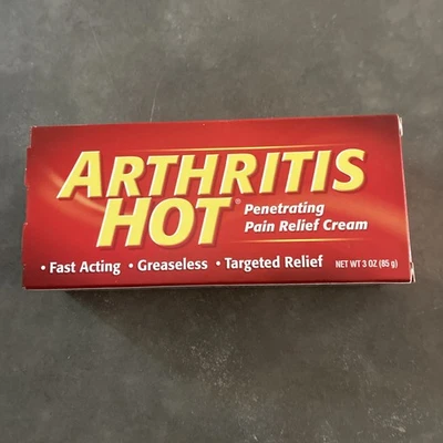 Arthritis Hot Pain Relief Cream 3 OZ - Image 1 of 2