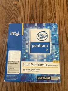 Intel Pentium D Processor 820 (LGA775) - Sealed - Picture 1 of 6