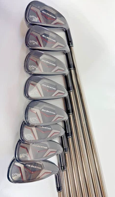 Callaway Big Bertha CF19 4-AW Iron Set Recoil 460 ZT9 F3 Graphite Regular RH NEW - Image 1 of 4
