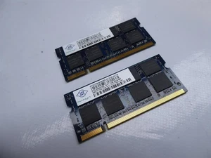 2GB RAM Apple Macbook A1226 Serie Speicher Kit OF 2 x 1GB DDR2  #3001_09 - Picture 1 of 1