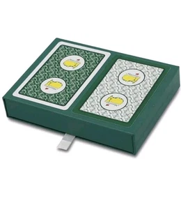 Carte da Gioco Masters 2 Set Augusta Torneo Nazionale Golf Club Edizione Limitata - Foto 1 di 12