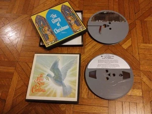 2 Reel To Reel Tapes "The Glory Of Christmas" & "Joyous Songs Of Christmas" VG - Picture 1 of 19