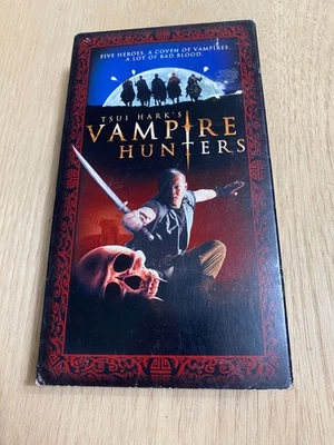 Tsui Hark's Vampire Hunters VHS 2002 Horror Scary Thriller Movie Rated R Gore - Image 1 of 4