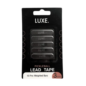 Luxe Pickleball Lead Tape 10 Pre-Weighted Bars - Picture 1 of 4