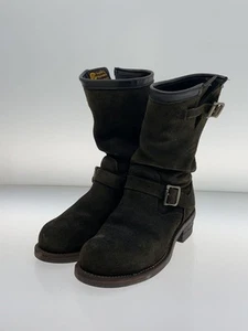 CHIPPEWA 1901M67 Engineer Boots Seude Black Size 7E - Bild 1 von 6