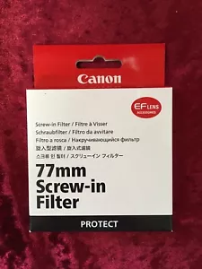 Canon Camera Protect Filter 77mm - Picture 1 of 7