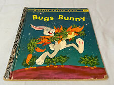 Vintage A Little Golden Book 1949 Warner Bros Cartoons BUGS BUNNY #312 "I"