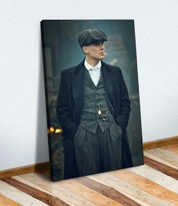 Peaky Blinders Thomas Shelby LONA IMAGEN DE ARTE DE PARED 30MM IMPRESIÓN ENMARCADA PROFUNDA - Imagen 1 de 4