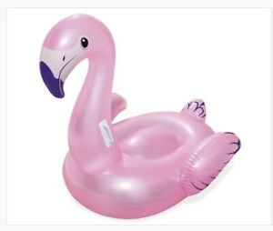 FLAMINGO Pool Set Giant Inflatable Pool Float Raft Swimming Lounge Toy Bed Beach