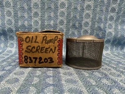 Chevrolet NORS GM 1929-1936 pantalla redonda de bomba de aceite 1930 31 32 33 34 35 #837203 Foto 1 de 4