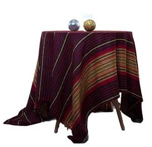 Mantel Ucraniano Fiesta Popular Adorno Boda PLAKHTA Negro Rojo Amarillo - Imagen 1 de 4