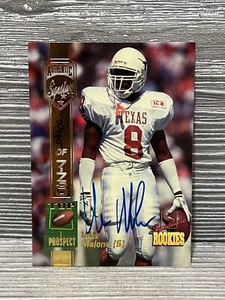 1994 Signature Rookies Autographs Van Malone #34 Texas #1829 of 7750 - Bild 1 von 3