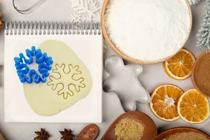 Christmas Snowflake Cookie Cutters -8cm- Xmas Biscuit Dough Icing Shape -type A - Picture 1 of 4