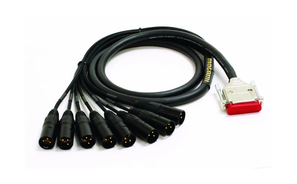Mogami Gold DB25-XLRM-20 Analog Recorder Interface Cable, 8 Channel, DB25 to ... - Image 1 of 1