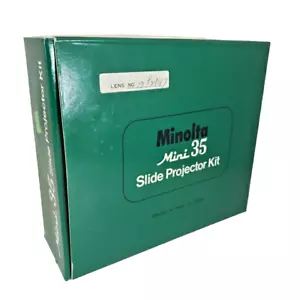 Vintage 60er Minolta Mini 35 Diaprojektor Bausatz - ungeöffnet! - Neu - Ungetestet - Bild 1 von 9
