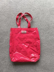 Cath Kidston Red Polka Dot PVC Shopper Bag - Picture 1 of 1