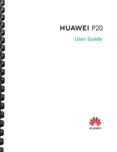 Huawei P20 Cell Phone USER GUIDE OWNER'S MANUAL - Photo 1 sur 4