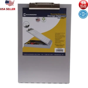 Aluminum Storage Clipboard Eco-Friendly Heavy Duty Card Holder I.D.S & Licenses - Picture 1 of 5