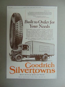 1926 GOODRICH SILVERTOWN REIFEN WASCO CREAMERY Kalifornien Vintage Kunstdruck Anzeige - Bild 1 von 1