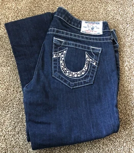 True Religion Rockstar Stella Damen Denim Dark Jeans Erwachsene 29 - Bild 1 von 10