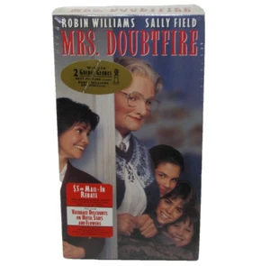 Rare 1st Press - Mrs. Doubtfire VHS 1994 - Factory Sealed & Watermarked - Bild 1 von 9