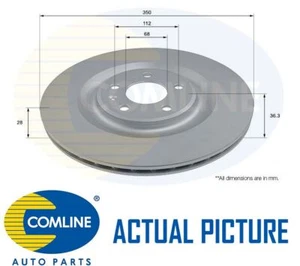 2X NEU COMLINE BREMSSCHEIBEN SATZ BREMSSCHEIBEN PAAR OE-QUALITÄT ADC2963V hinten - Bild 1 von 4