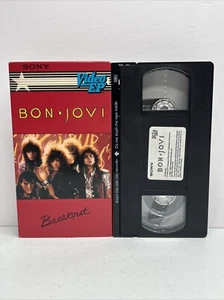 Bon Jovi Breakout VHS 1985 Sony Video EP Runaway VINTAGE Tape Tested - Picture 1 of 9
