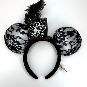 Minnie Maus Ohren "Hochzeitsmädchen" Disney Parks glamouröses Stirnband nicht mehr produziert - Bild 1 von 14