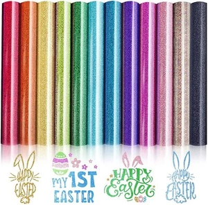 15€/m² Plotterfolie textil GLITZER FLEXFOLIE PU Bügelfolie Glitter für T-Shirt - Bild 1 von 20