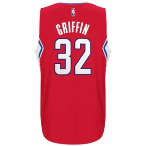 Blake Griffin Adidas Los Angeles Clippers NBA Alt Red Men's Swingman Jersey - Picture 1 of 4